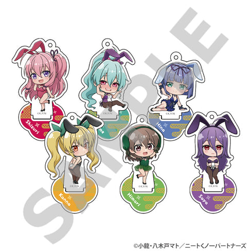 『ニートくノーとなぜか同棲はじめました』トレーディングアクリルスタンドキーホルダー(デフォルメver)コンプリート【BOX】
